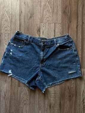 Aerie Daydream Denim Short - Rocky Blue, XL